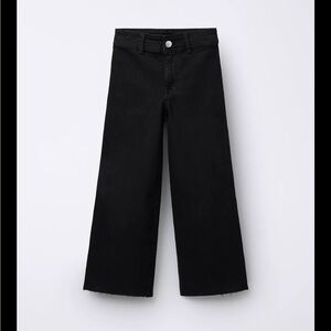 Zara Black Wide Leg Jeans